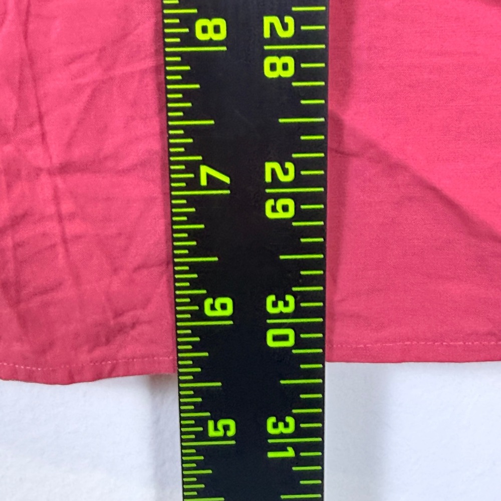 Ralph Lauren Button Down Shirt Mens Medium Pink Slim Fit Cotton Stretch Pony - Picture 6 of 7